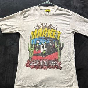 White Mhrket Graphic Tee - Short Sleeve